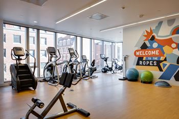 Top of the line fitness center